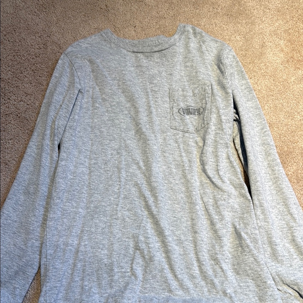 Gray Long Sleeve Shirt
